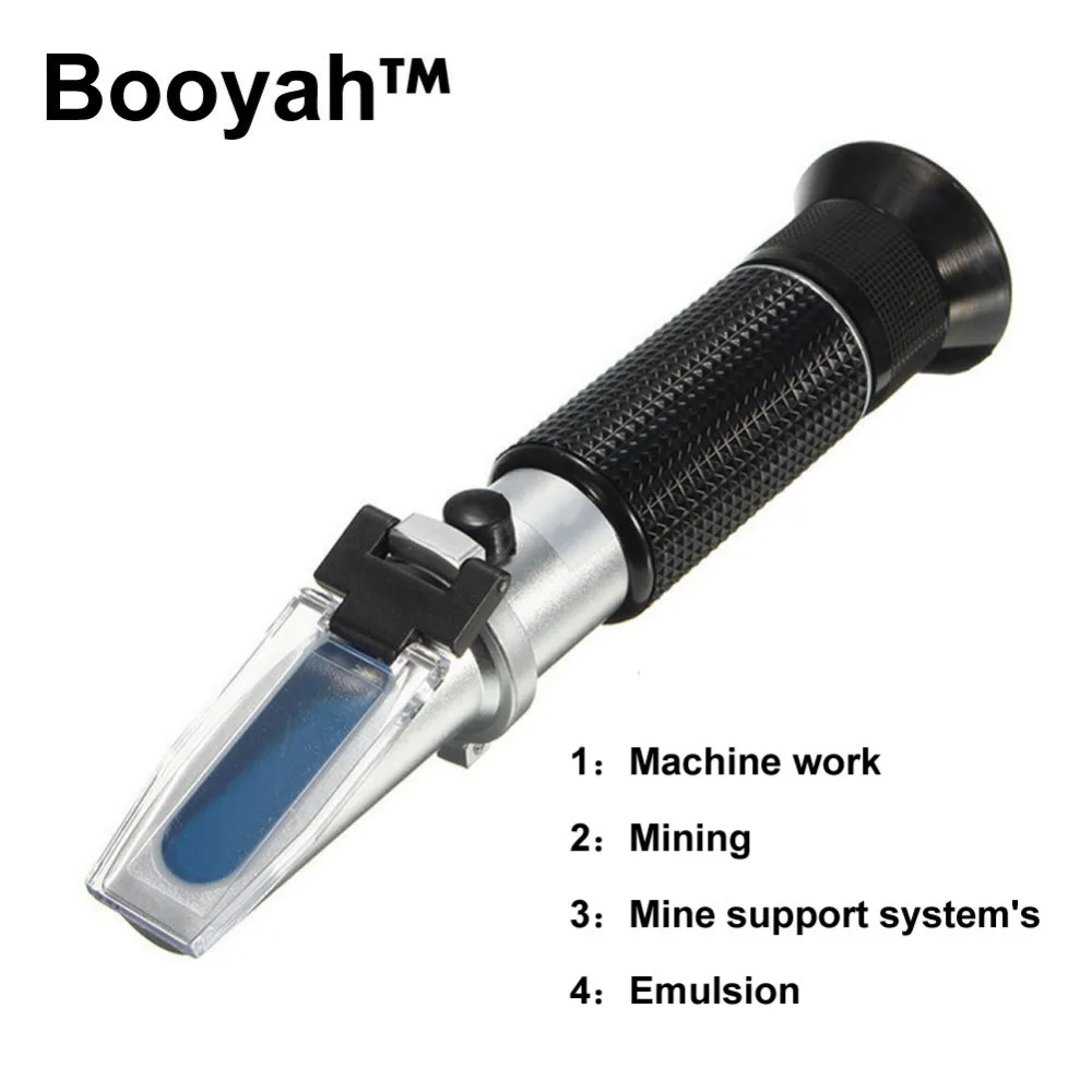 Рефрактометр для эмульсии Booyah 0-15% высококачественный ручной тестер резки с
