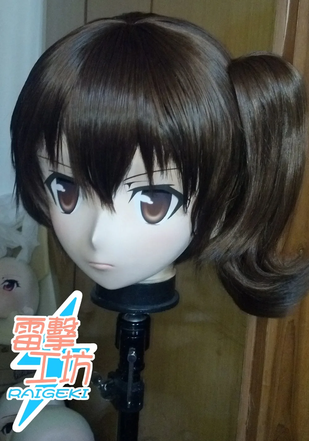 

(KM8161) Top Quality Handmade Female Resin Full Face Cosplay Mask Kigurumi Crossdresser Doll