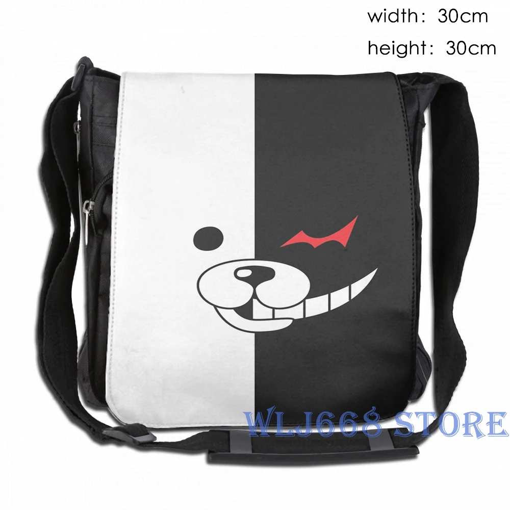 Забавные сумки через плечо с графическим принтом женский рюкзак Danganronpa - Monokuma на