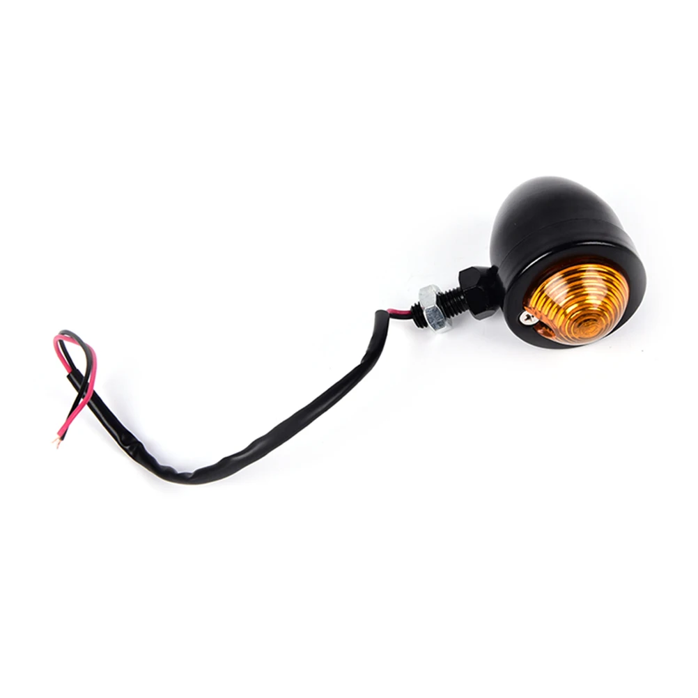 2 шт. 12V lndicators мигалки Мотоцикл Янтарный светодиодный указатель поворота светильник