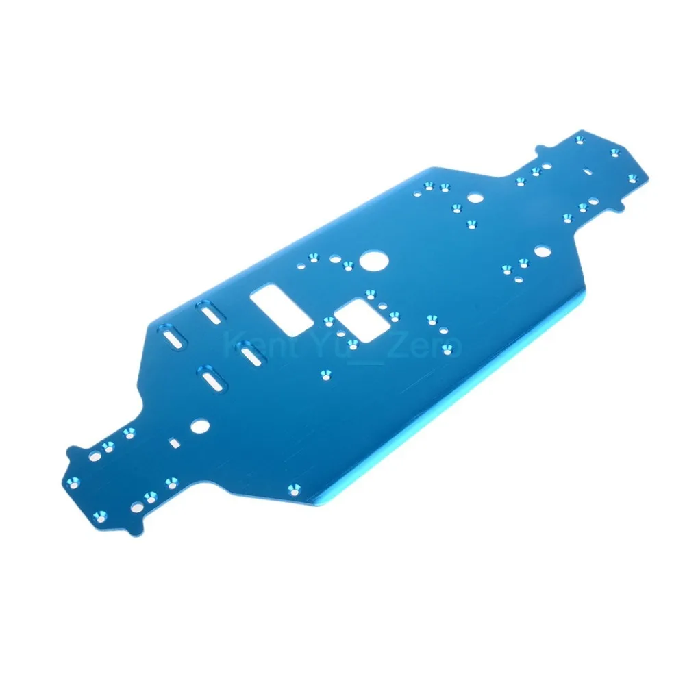 

02163 Metallic Blue Chassis For RC HSP 1:10 Nitro On-Road Model Car 94122