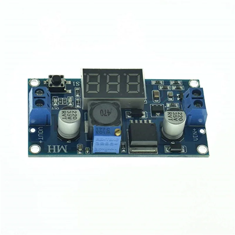 LM2596 DC понижающий модуль 4 0 40V к 1 25 37V Регулируемый регулятор напряжения