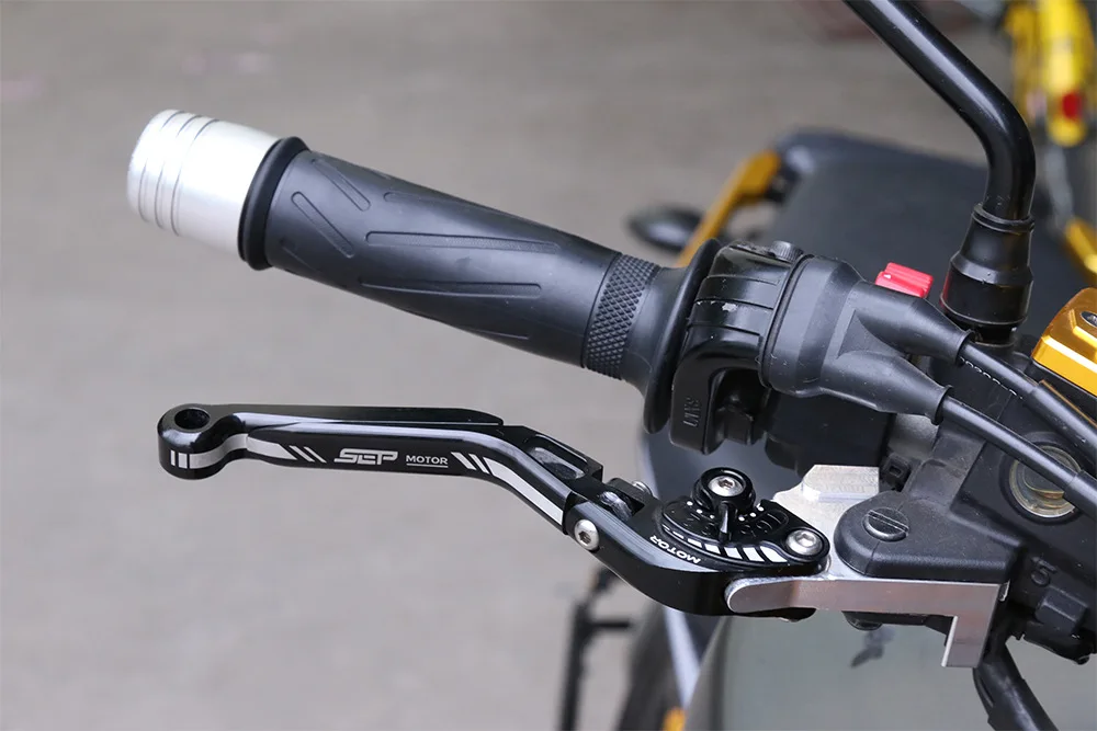 CNC регулируемые Складные Выдвижные тормозные рычаги сцепления для YAMAHA MT07 FZ07 MT09 FZ09