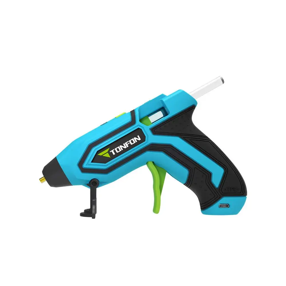 3 6 В литий ионный термоплавкий клеевой пистолет с 5 шт. палками ремонтный тепловой