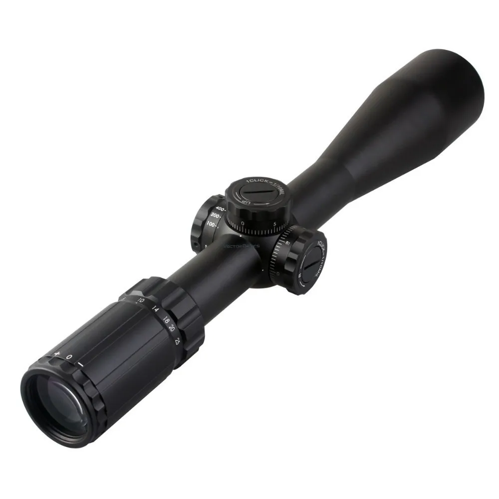 Vector Optics Marksman 6 25x50 охотничий прицел MP сетка Низкопрофильная 1/10 мил регулировка с