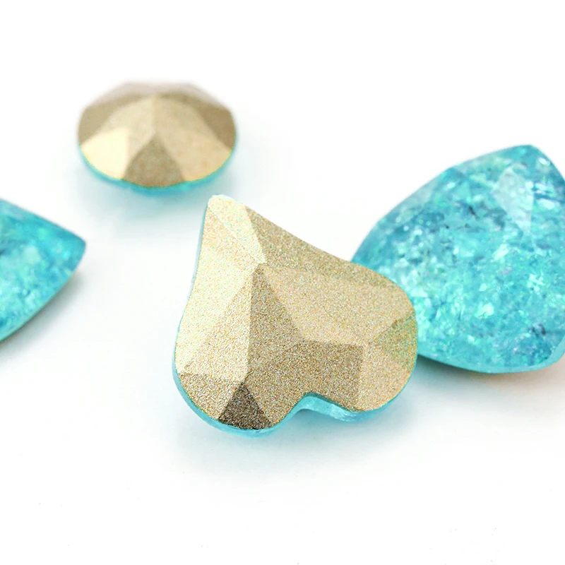Серия ледяных цветов, хрустальные стразы, украшения для дизайна ногтей, стеклянные стразы для создания драгоценных камней, ювелирный дизайн