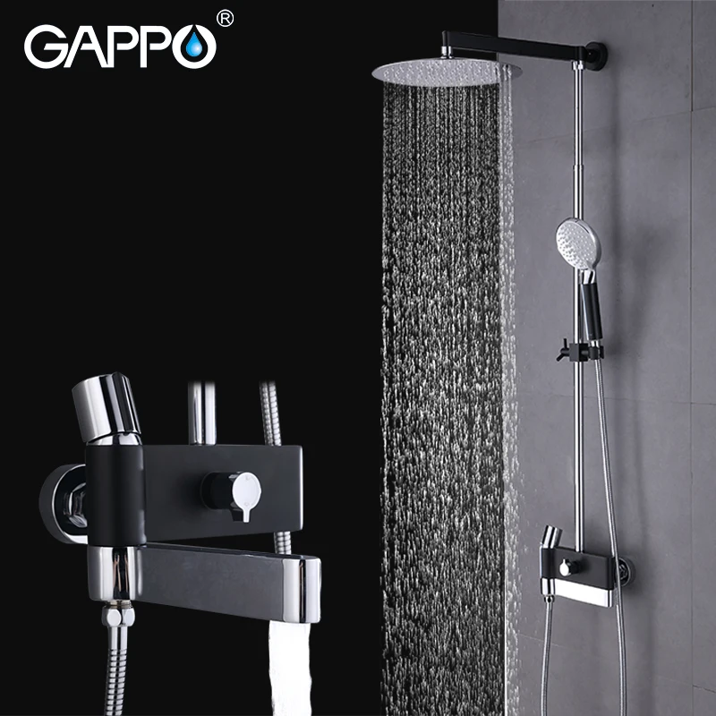 GAPPO смеситель для ванной комнаты душа набор кран ванной|Смесители душа| |