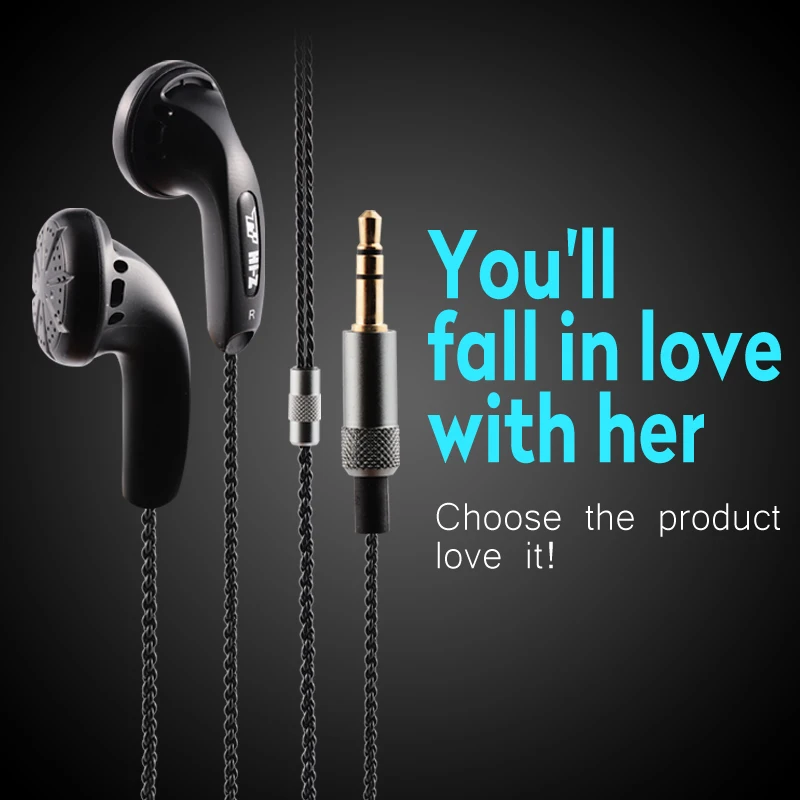 Портативные Внутриканальные наушники TY Hi Z Ом Fi плоские с супер басами Pk Monk