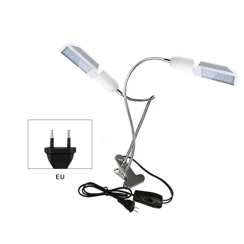 EU SET AmmToo Full Spectrum Fitolampy E27 Светодиодный светильник для выращивания растений/лампа для внутреннего теплицы Семена овощей суккулент для выращивания фитолампа - Испускаемый цвет: EU SET