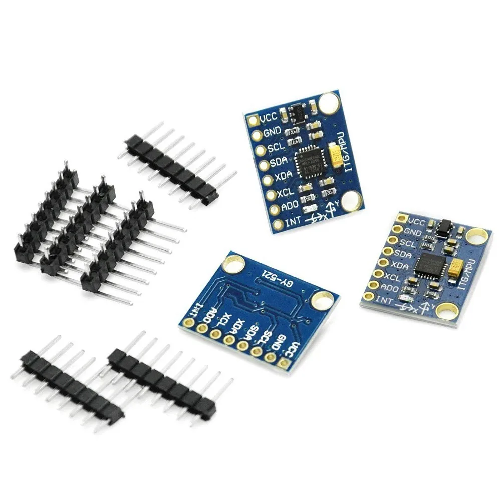 Гироскоп акселерометра модуль датчика 16 бит Ad конвертер Выход данных Iic I2c Diy комплект для Arduino