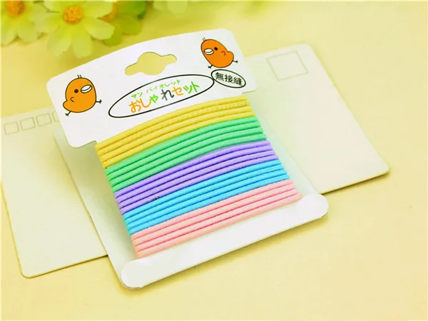 Диаметр 4 см 20 шт./упак. конфеты Цвет резинкой Для детей Scrunchies резинка для волос Детские Обувь для девочек волос веревки Интимные аксессуары - Цвет: jello