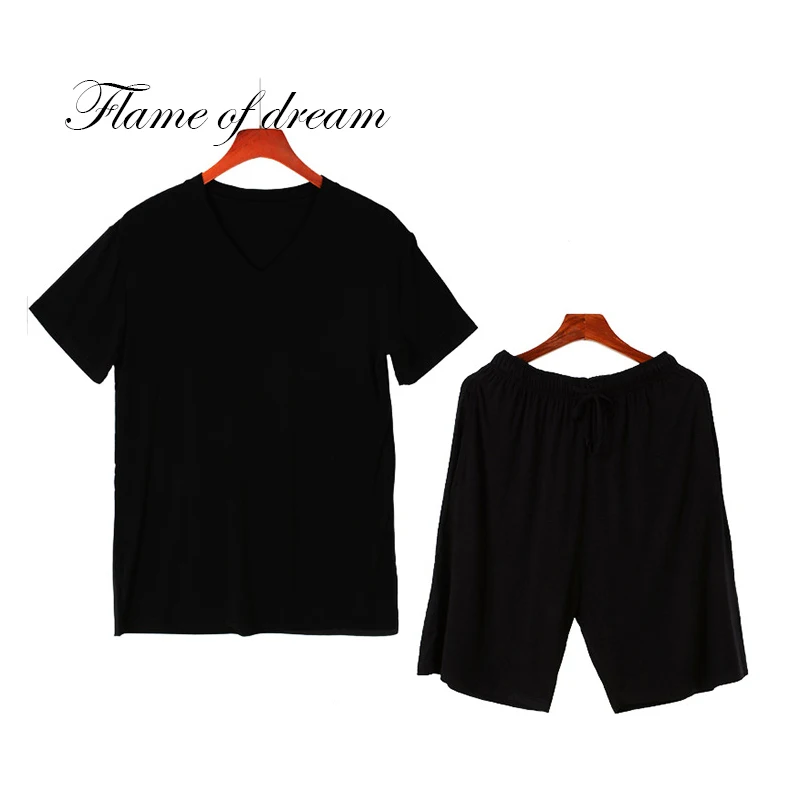 Pajamas for me men's pajam Modal Pajamas modal nightwear  men sleepwear pajama set  mens pyjama sets short sleeve