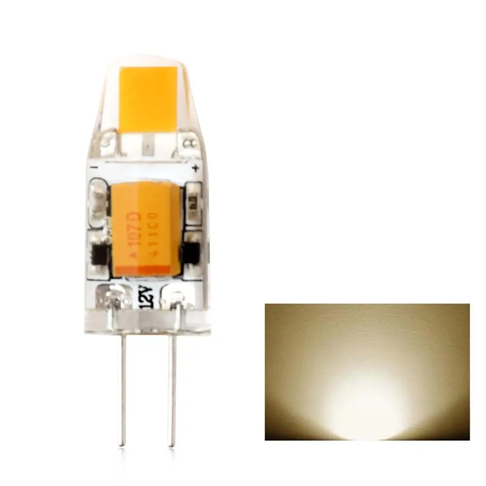3W Warm White Затемнение G4 светодиодный лампочка 12В 3 Вт 6 Вт COB SMD заменить Галогеновый свет пятна светодиодный светильник s светильники - Испускаемый цвет: 3W Warm White