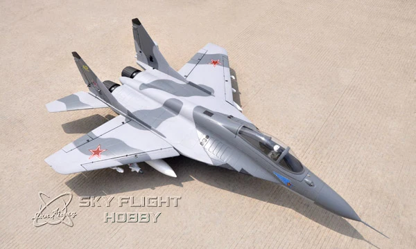 Skyflight LX модель RC Твин 70 мм воздуховод вентилятор самолет jet MIG29 MIG 29 PNP