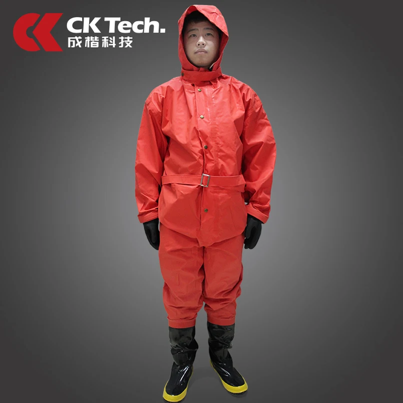 CK Tech. Легкий полузакрытый костюм химзащиты антивирусный антижидкий аммиак