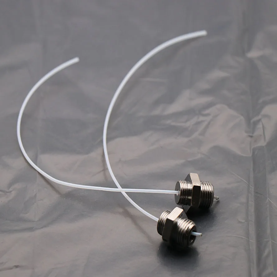 2pc) plastic Inner Liquid Tube for high pressure tornador gun/tornado gun(upsize 1/8,bottom size:1/4