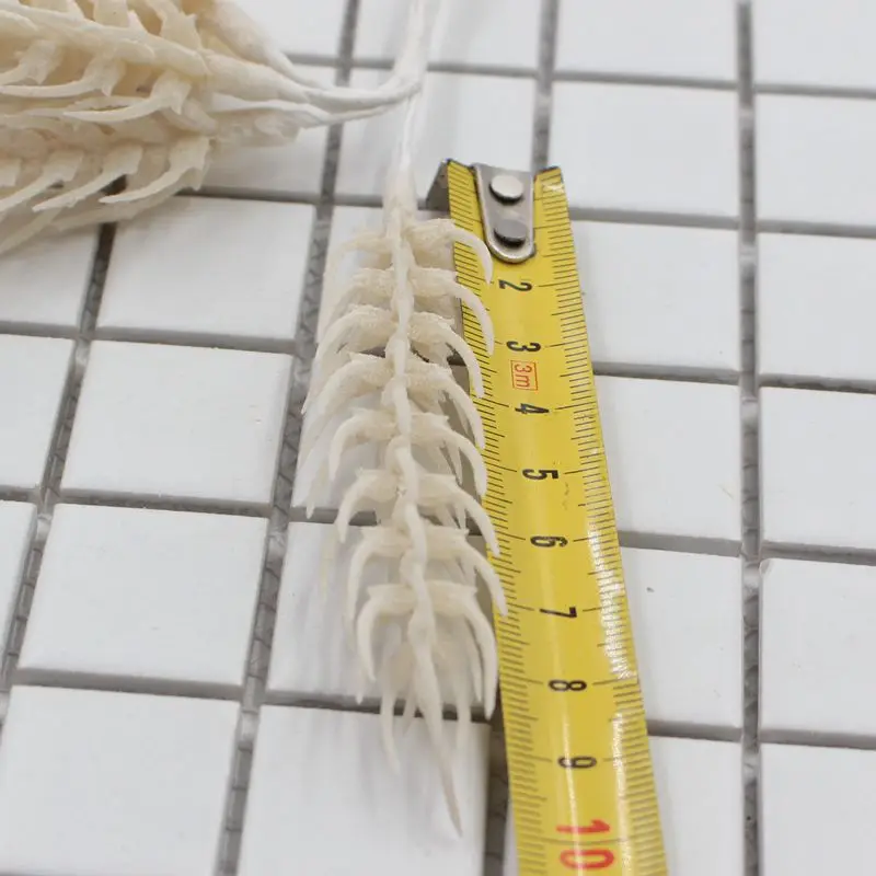 DIY / 6 штук искусственных цветов мини пластиковый Осенний Букет пшеницы садовый