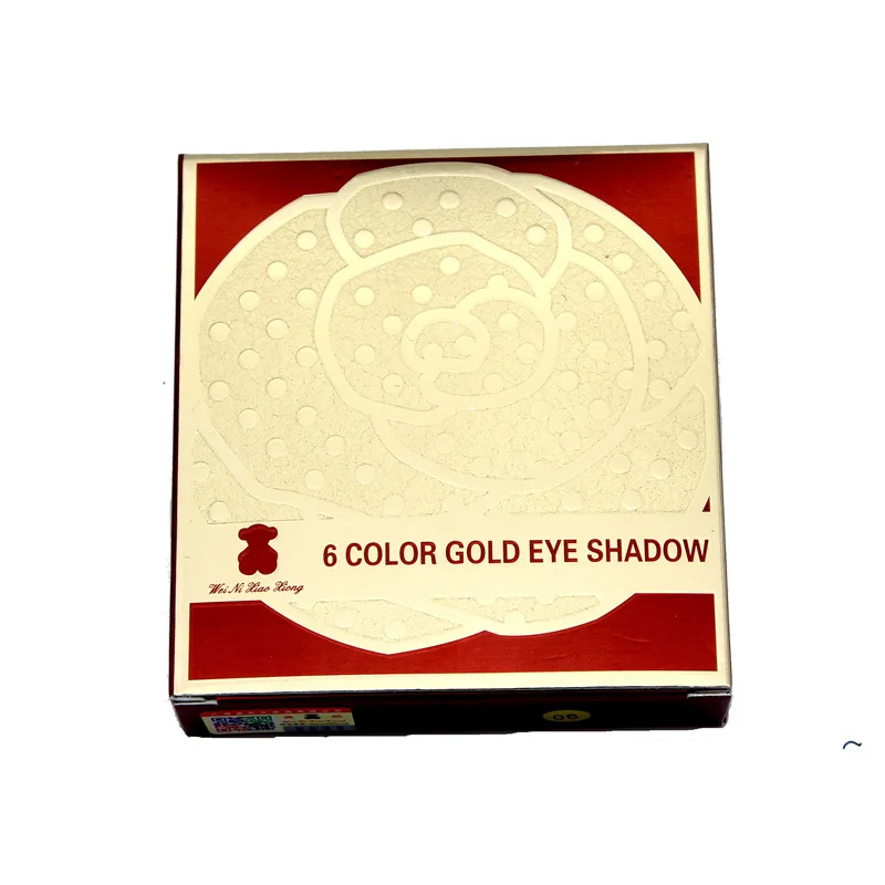 2018 Makeup 6 Colors Waterproof Glitter Eyeshadow Palette Shining Metals Powder Shimmer Eye Shadow Pigments Kits Diamond Make Up |