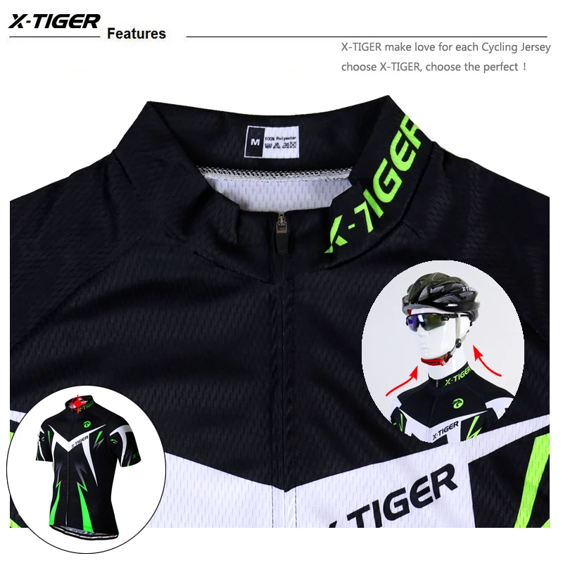 X-Tiger Pro майки для велоспорта Ropa Ciclismo Одежда для горного велосипеда быстросохнущая Мужская одежда для гонок МТБ спортивная одежда