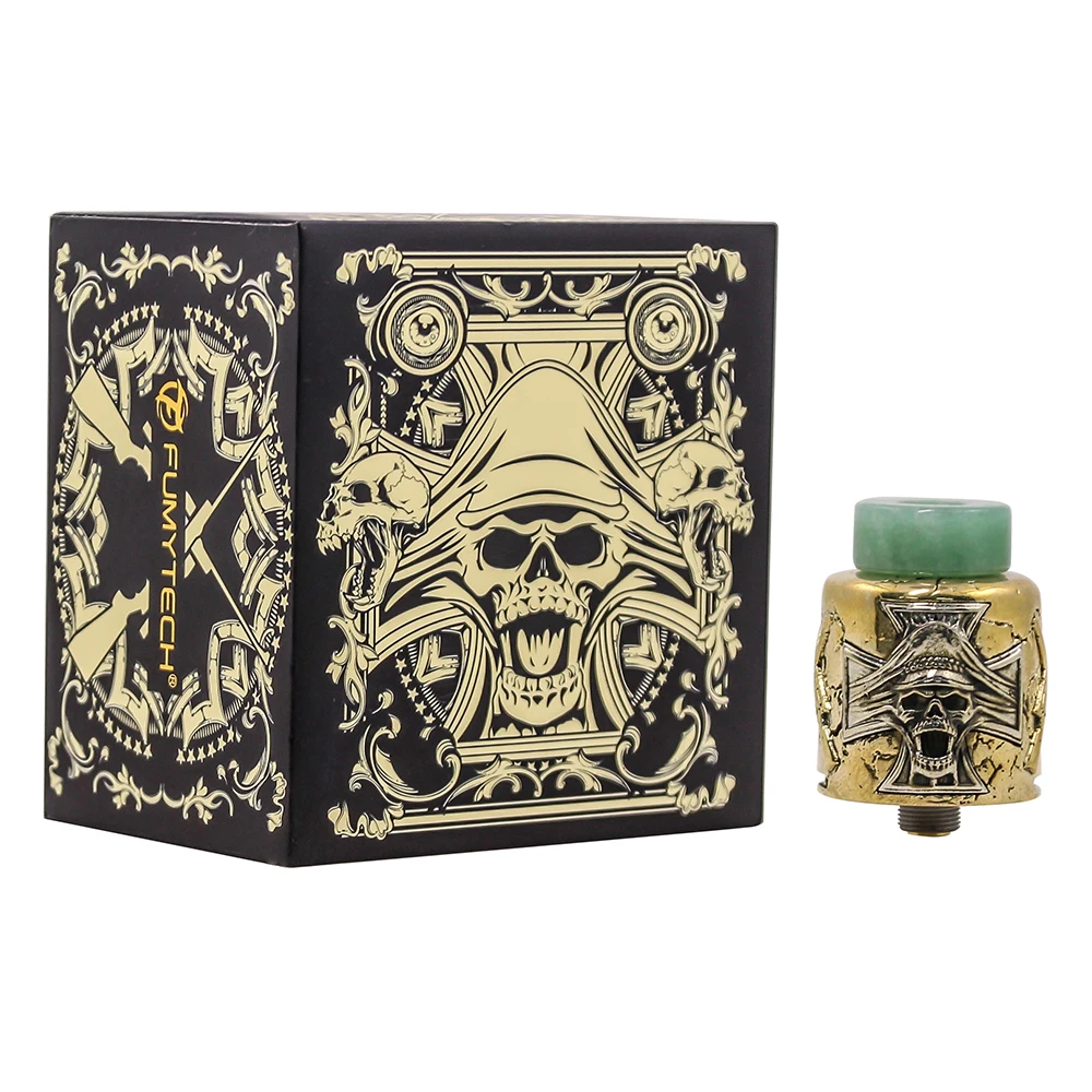 Оригинальный Fumytech Damnation RDA танк 24 мм Нижний поток воздуха Vape Танк BF Pin сок