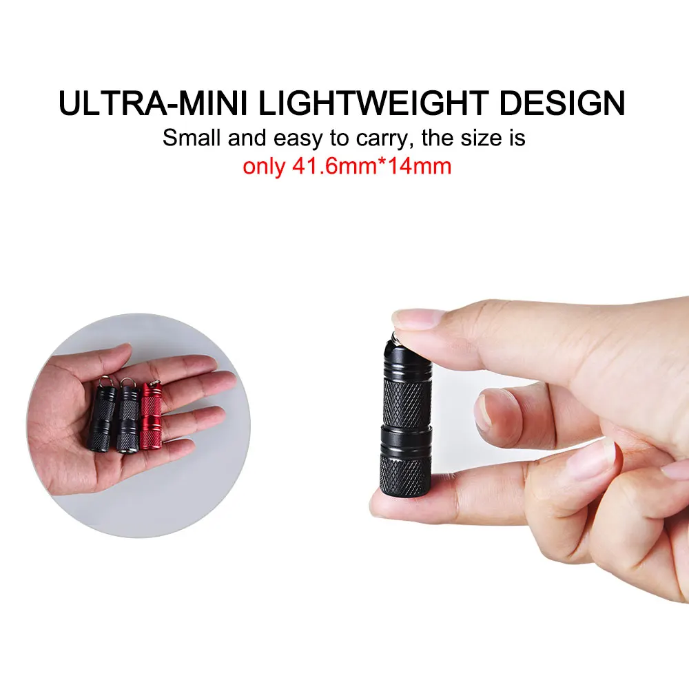 Миниатюрный светодиодный фонарик с зарядкой от USB фонарь портативный