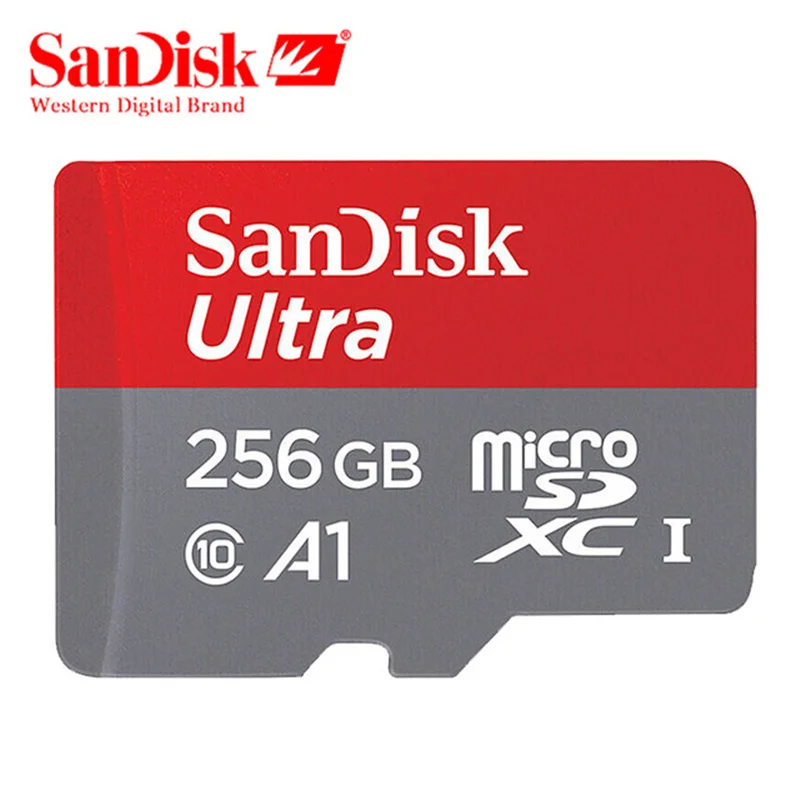 Sandisk UItra Micro SD карта 32 Гб 64 128 ГБ TF 100 МБ/с./с. C10 флеш памяти 256 Microsd SDHC/SDXC Для телефона