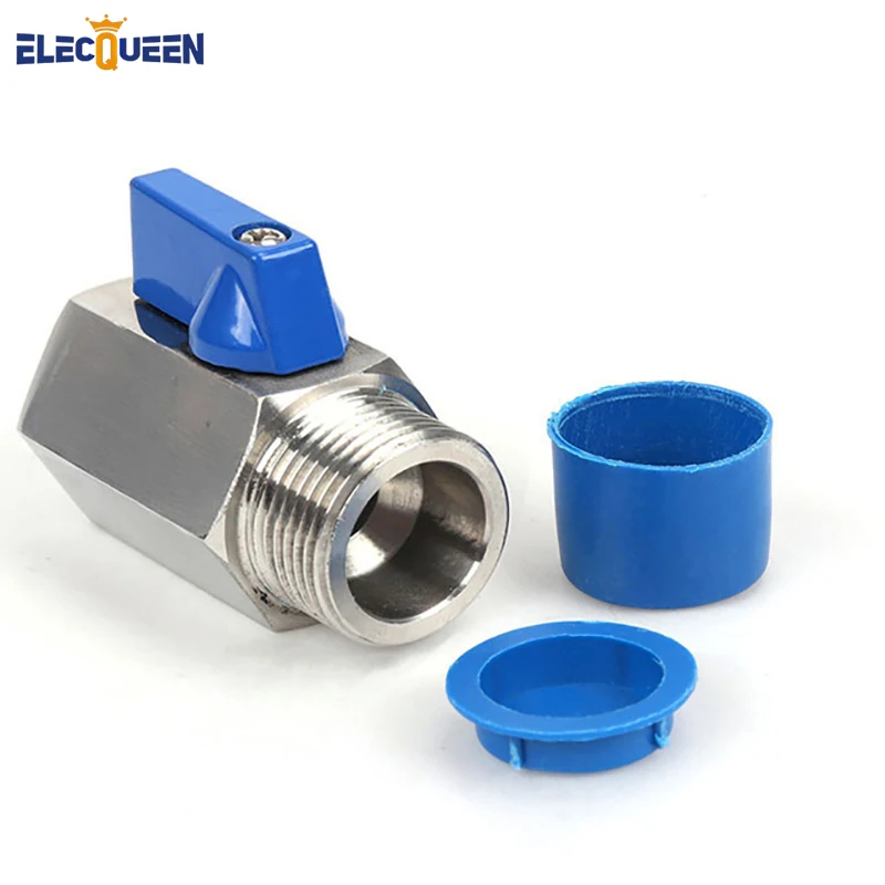 Новый мини латунный шаровой клапан 1/2 &quotЖенский NPT до 1/2&quot FPT контроль воздушного