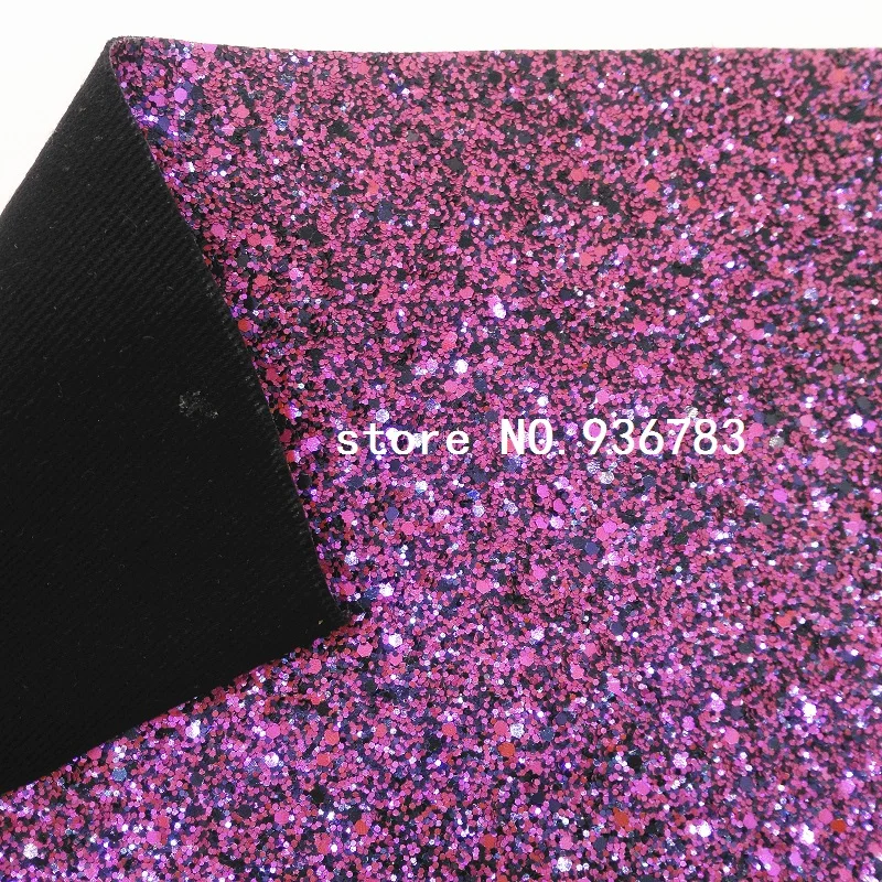 MQ065B 30x135 см фиолетовая объемная блестящая кожа для изготовления бантов обуви