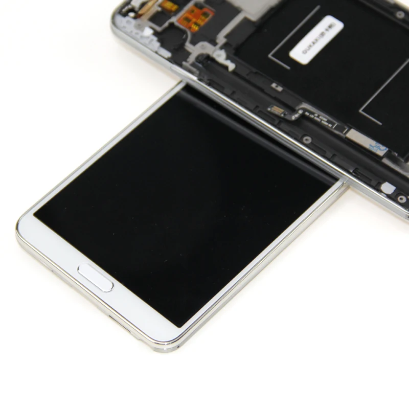 Новый ЖК дисплей для Samsung Galaxy Note3 N9005 сенсорный экран с дигитайзером и рамкой в