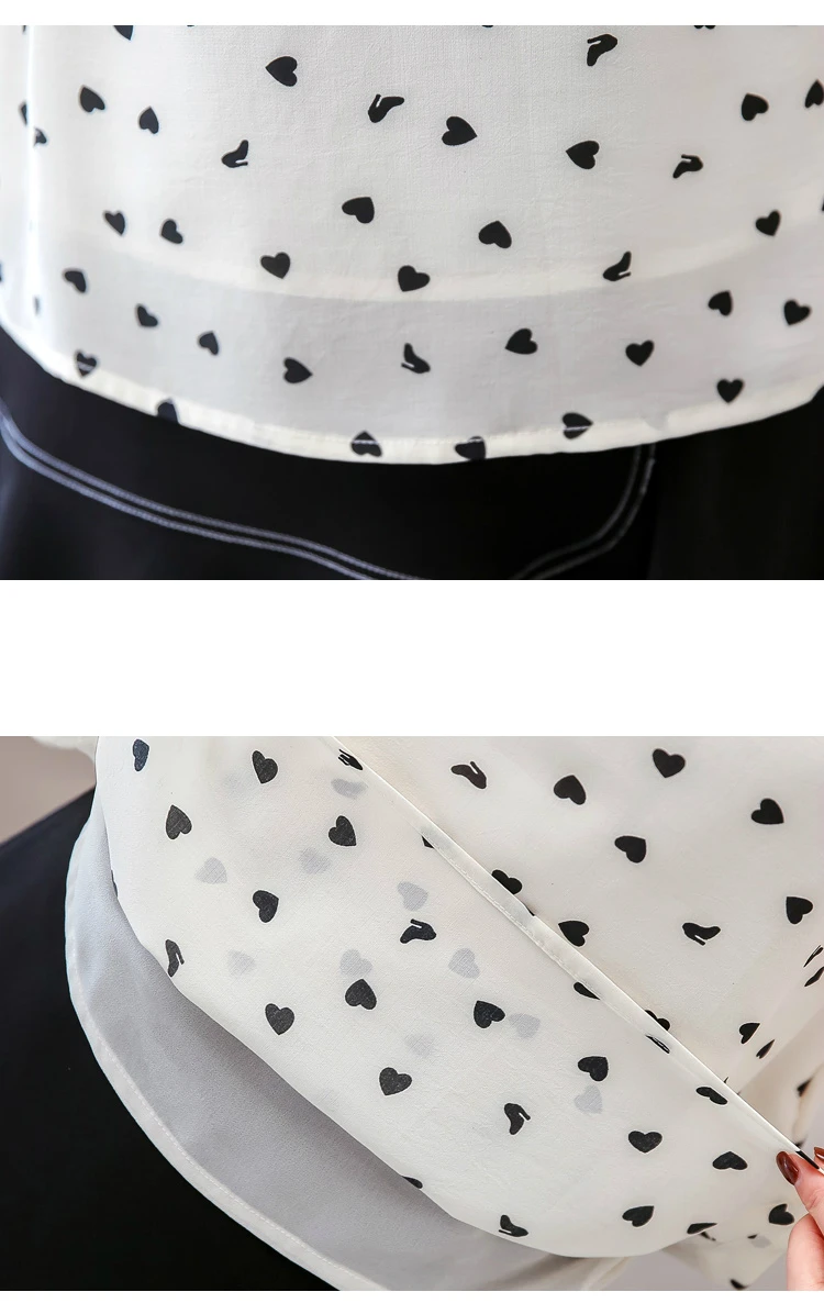 

Fashion womens clothing Summer Women Blouses 2021 Chiffon blouse women Short Sleeve shirt V Neck Plus Size women tops 4591 50