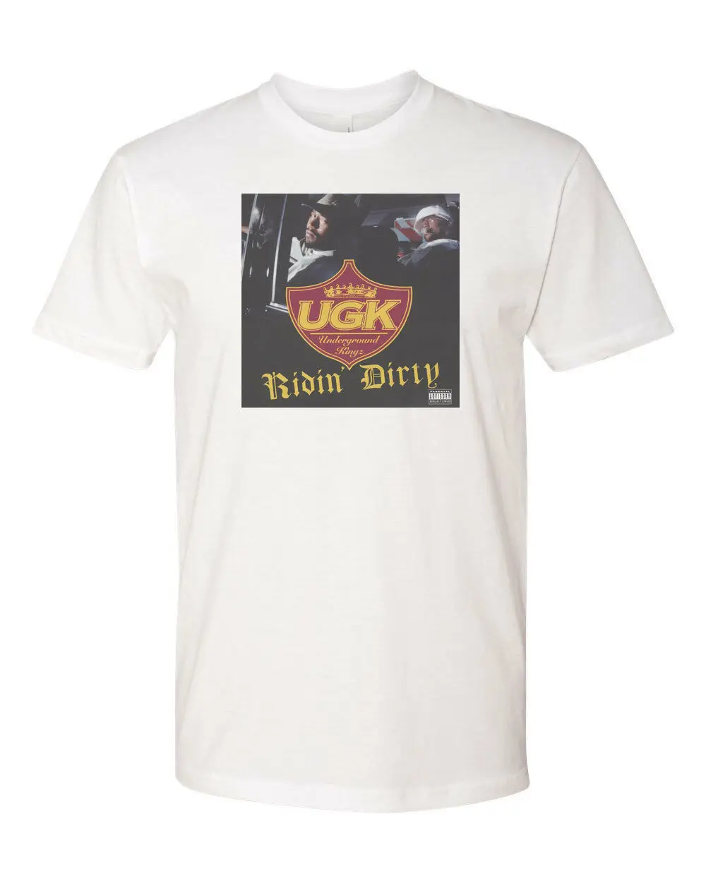 UGK RIDIN грязная Мужская футболка подземный KINGZ Новинка-белый | одежда