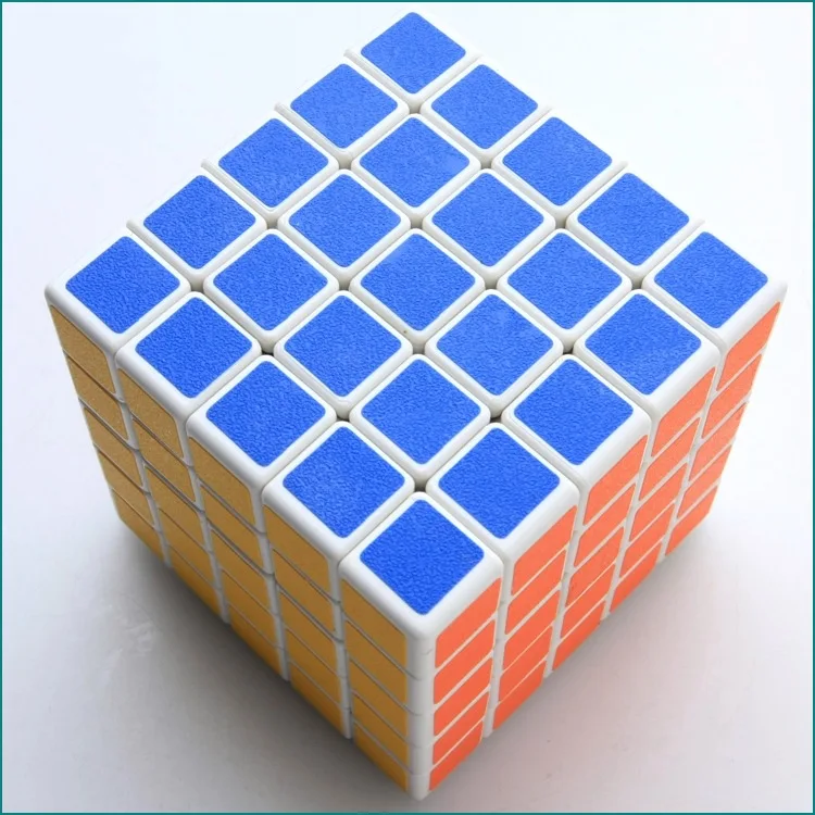 Магический куб 5x5 2x2x2 3x3x3 4x4x4 головоломка на скорость развивающие игрушки-головоломки для детей мальчиков взрослых Neo Cubo Magico - Цвет: white 5