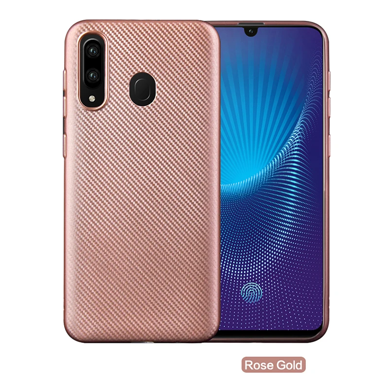 углеродные волокна узор силиконовый чехол на samsung galaxy a30 SM-A305 чехлы мягкий