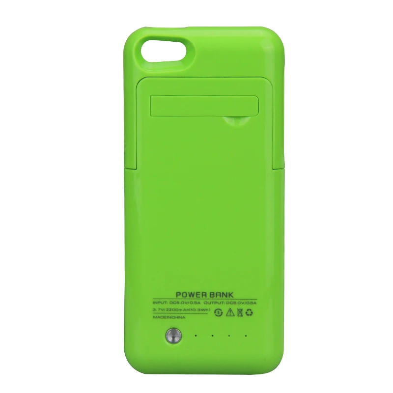 GagaKing быстрое зарядное устройство power bank battery case для Iphone 5 5S 5C SE 2200 mah POWER чехол Ultra Slim