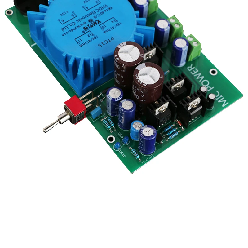 Двойное напряжение Регулировка регулятора плата питания для Preamp DAC AMP микрофона