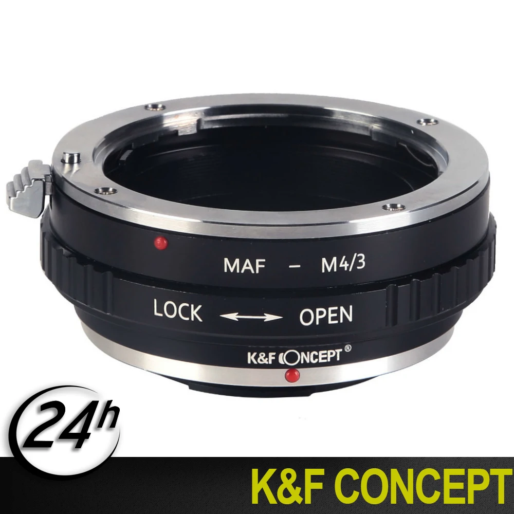 K&F CONCEPT New AF-M4/3 lens adapter ring For SONY A AF Alpha Minolta MA to MICRO 4/3 FOUR THIRDS m4/3 camera | Электроника
