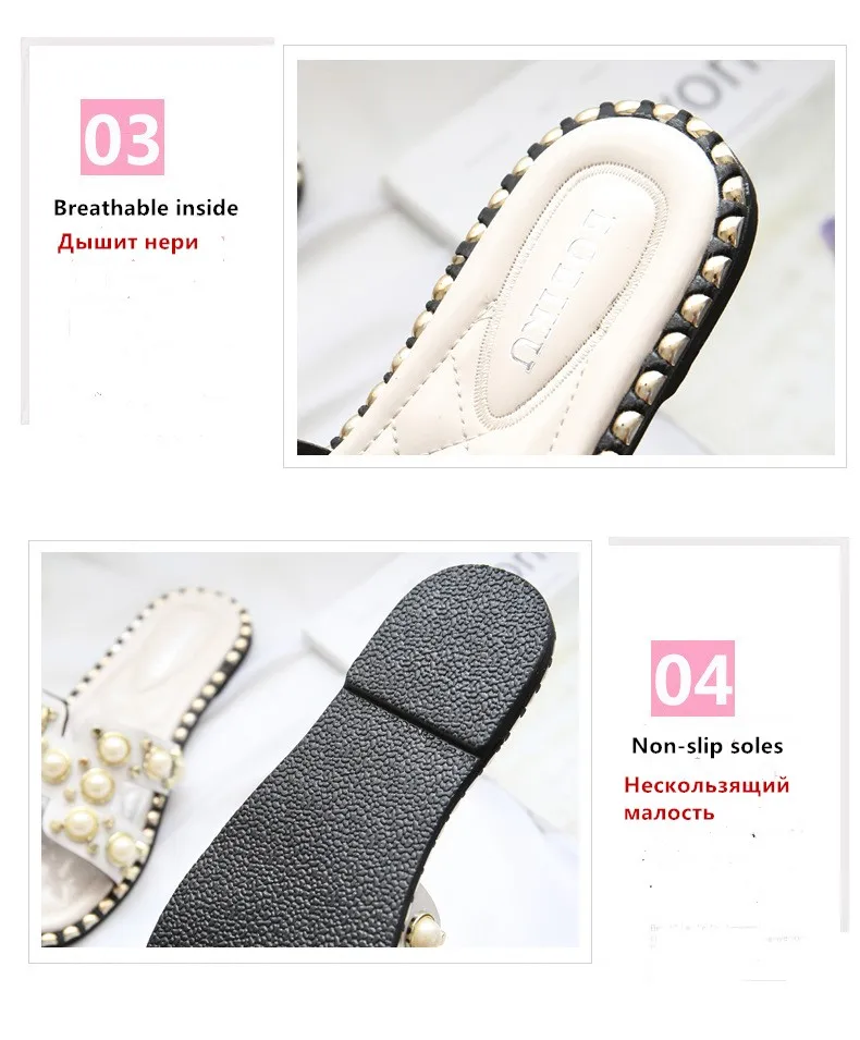 Baby Girls Summer Sandal Kids Fashion Pearl Cut-outs Slipper Children Indoor Outdoor Non-silp Infantil Chaussures Enfants Fille | Детская
