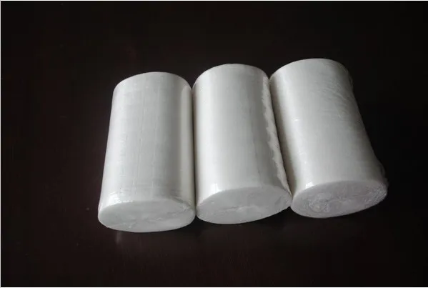 2018 один рулон биоразлагаемый смываемым бамбука ребенка подгузник ткань пеленки