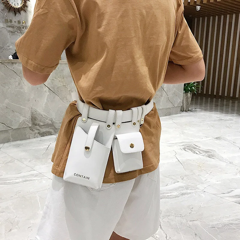

Belt Trend Street Bag Personality Fashion Mobile Phone Pockets Diagonal Package Best Sale Bags
