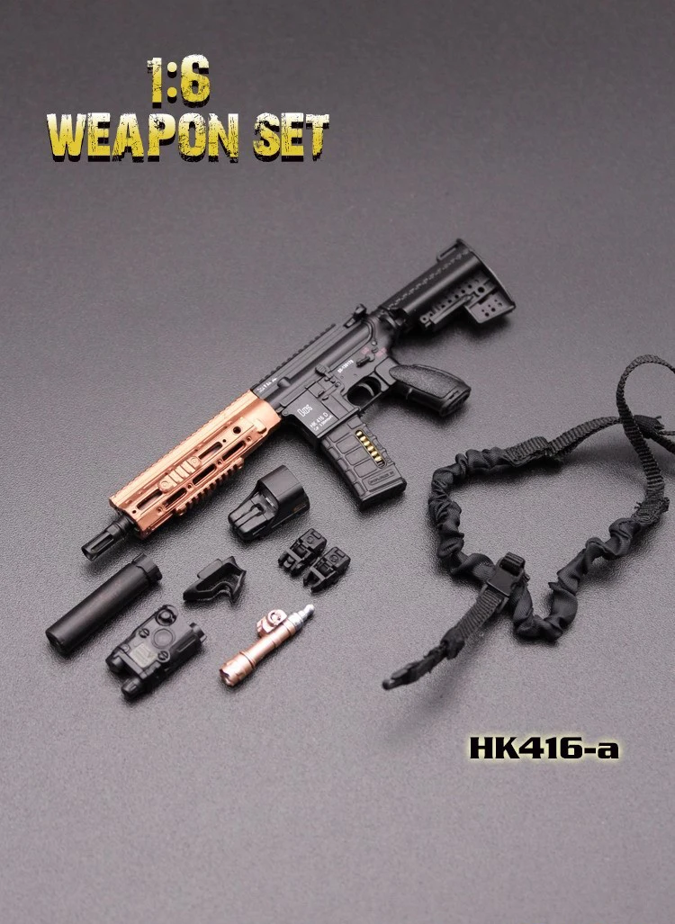 8 видов стилей 16 см пистолет 1/6 весы рисунок Книги об оружии модель аксессуары HK416