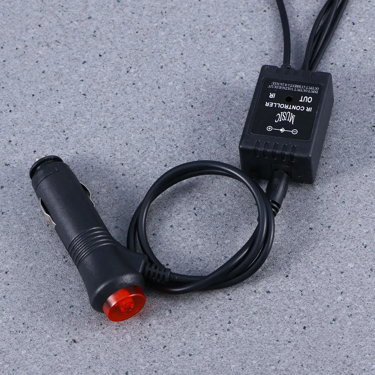 Автомобильный светодиодный ленточный светильник 12 LED DC музыкальный