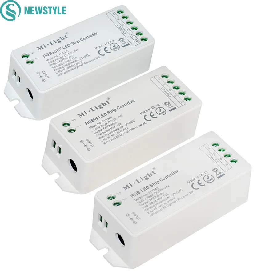 Новый стиль Milight светодиодный контроллер 2 4 ГГц RF беспроводной RGB RGBW + CCT