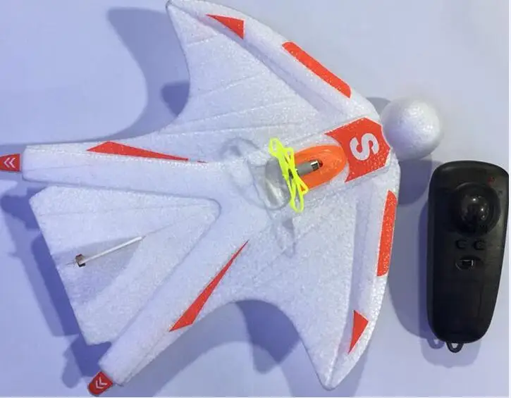 white Идея Подарка Скайуокер Rc Крылатый летающий человек 2,4 ГГц Z 2CH Самолет Rc - Цвет: white