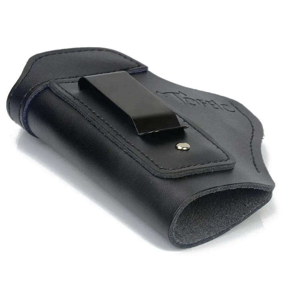 Black-Left handed Скрытый кожаный кобура iwb Carry кобура для Спрингфилда XD Спрингфилда XDS Спрингфилда XDM маскирование Быстрый ничья - Цвет: Black-Left handed