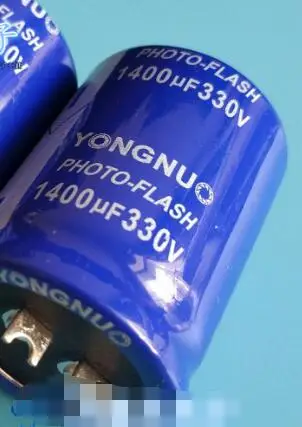 Светодиодная лампа для видеосъемки Yongnuo 330v 1400 мкФ фото флэш-конденсатор 35*45 мм