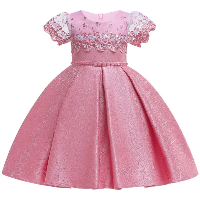2019 Summer Flower Girls Elegant Tutu Princess Dress Kids Dresses For Toddler Costume Evening Party 3 10 Year | Детская одежда и