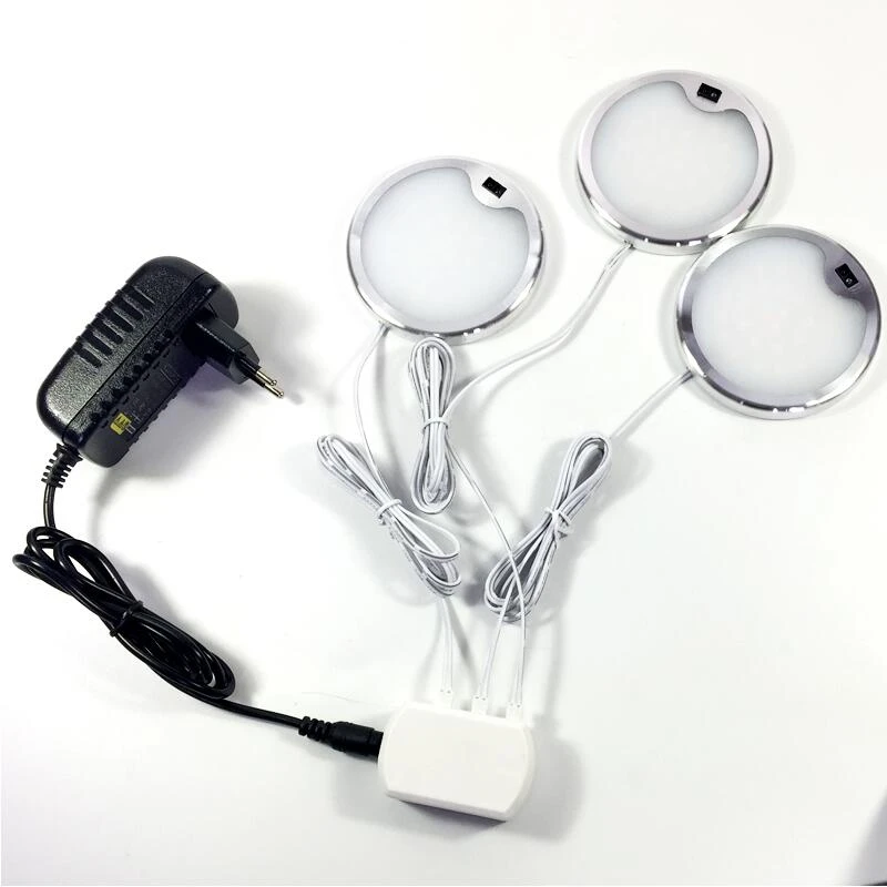 Светодиодный шкаф ИК инфракрасный датчик движения Ночной свет LED Шайба
