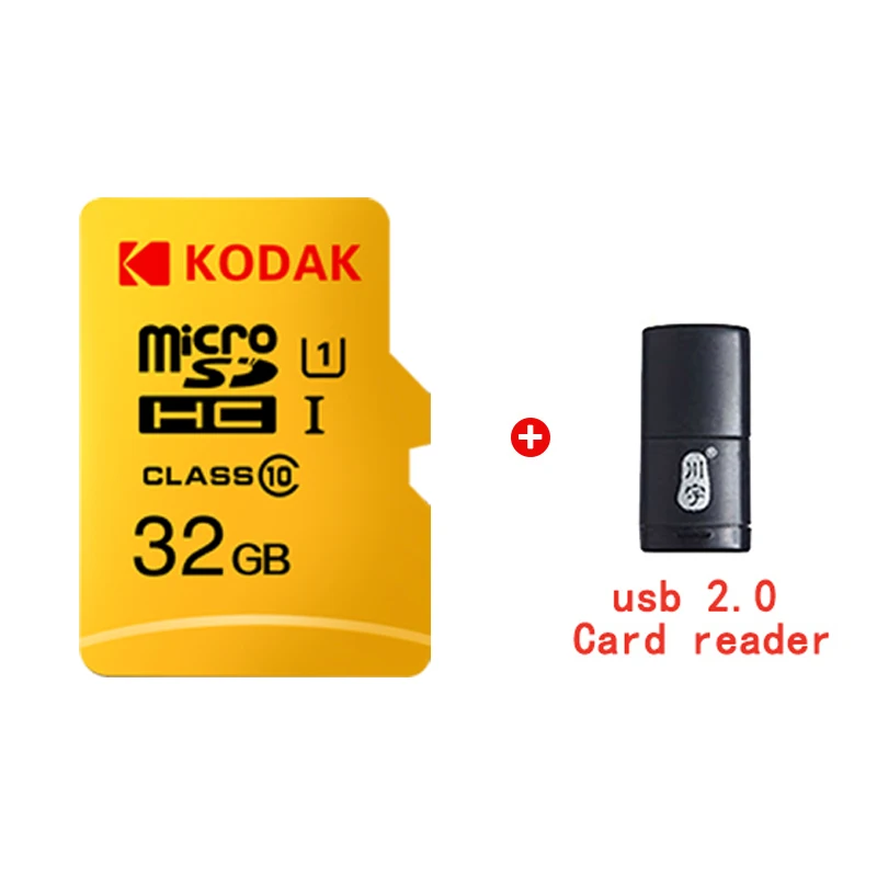32GB-C286 Флэш-карта памяти Kodak micro sd карта 16 ГБ 32 ГБ 64 ГБ 128 ГБ SDXC/SDHC class 10 micro sd 32 Гб sd карта для смартфонов/камер - Емкость: 32GB-C286