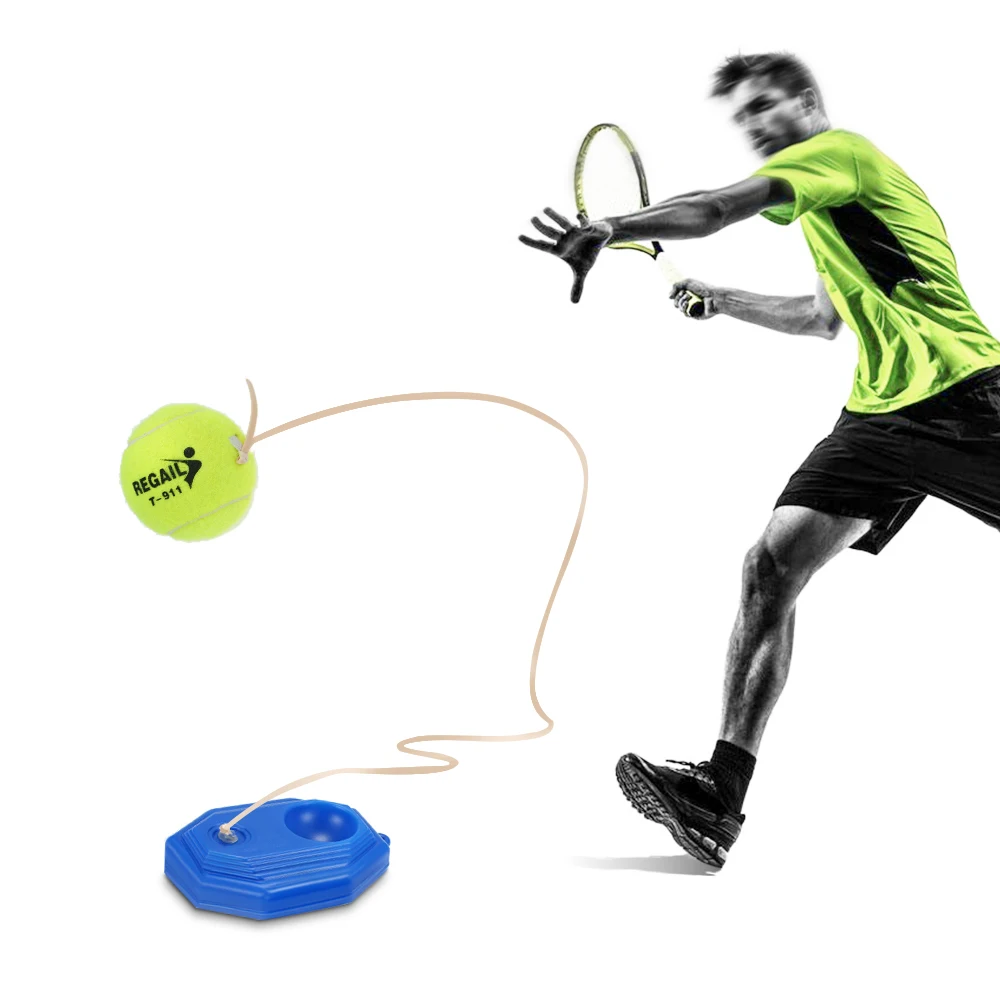 Мяч для тенниса REGAIL тренировочный инструмент тенниса|tennis trainer|tennis ball with stringtennis