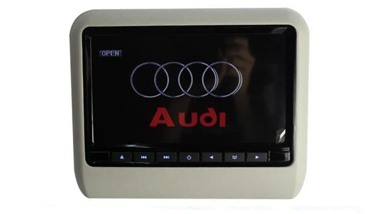 2 шт. подголовник автомобильного монитора с dvd плеером USB/SD/IR/FM/игр 800*480